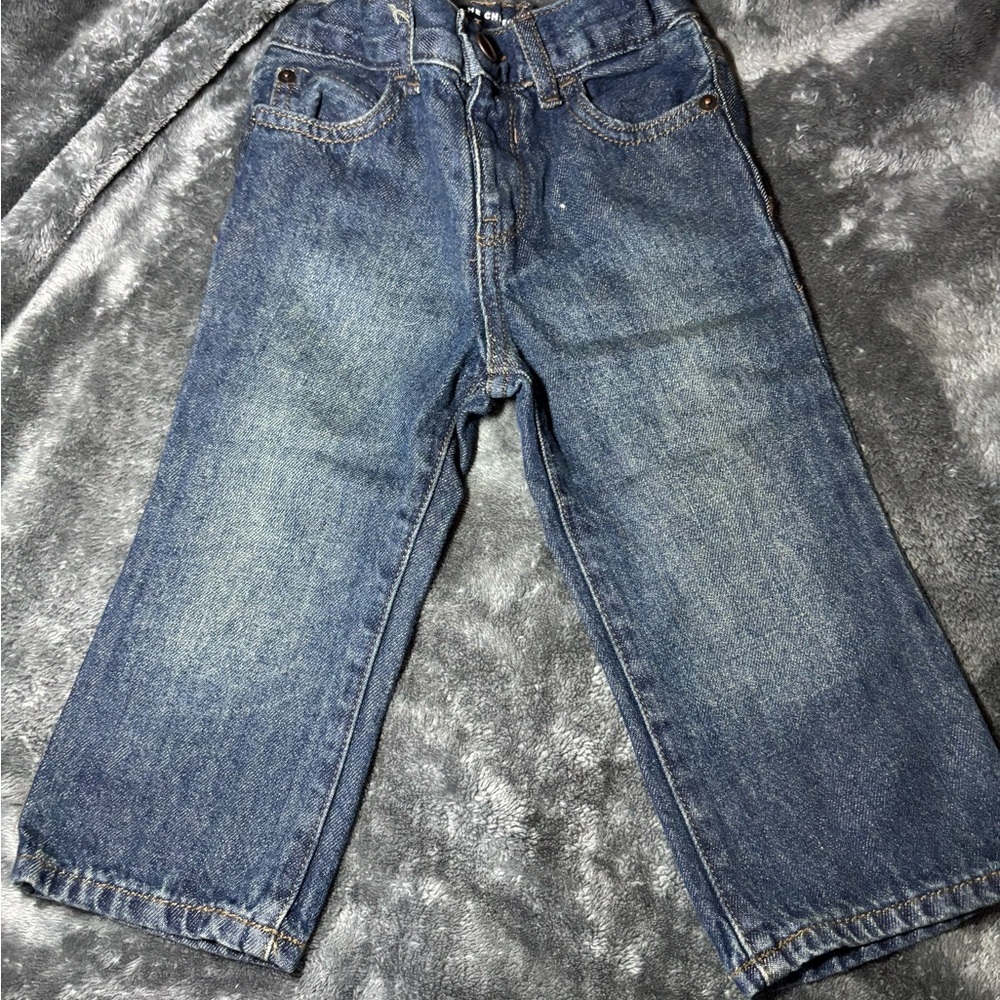 The Children's Place Dark Blue Bootcut Jeans